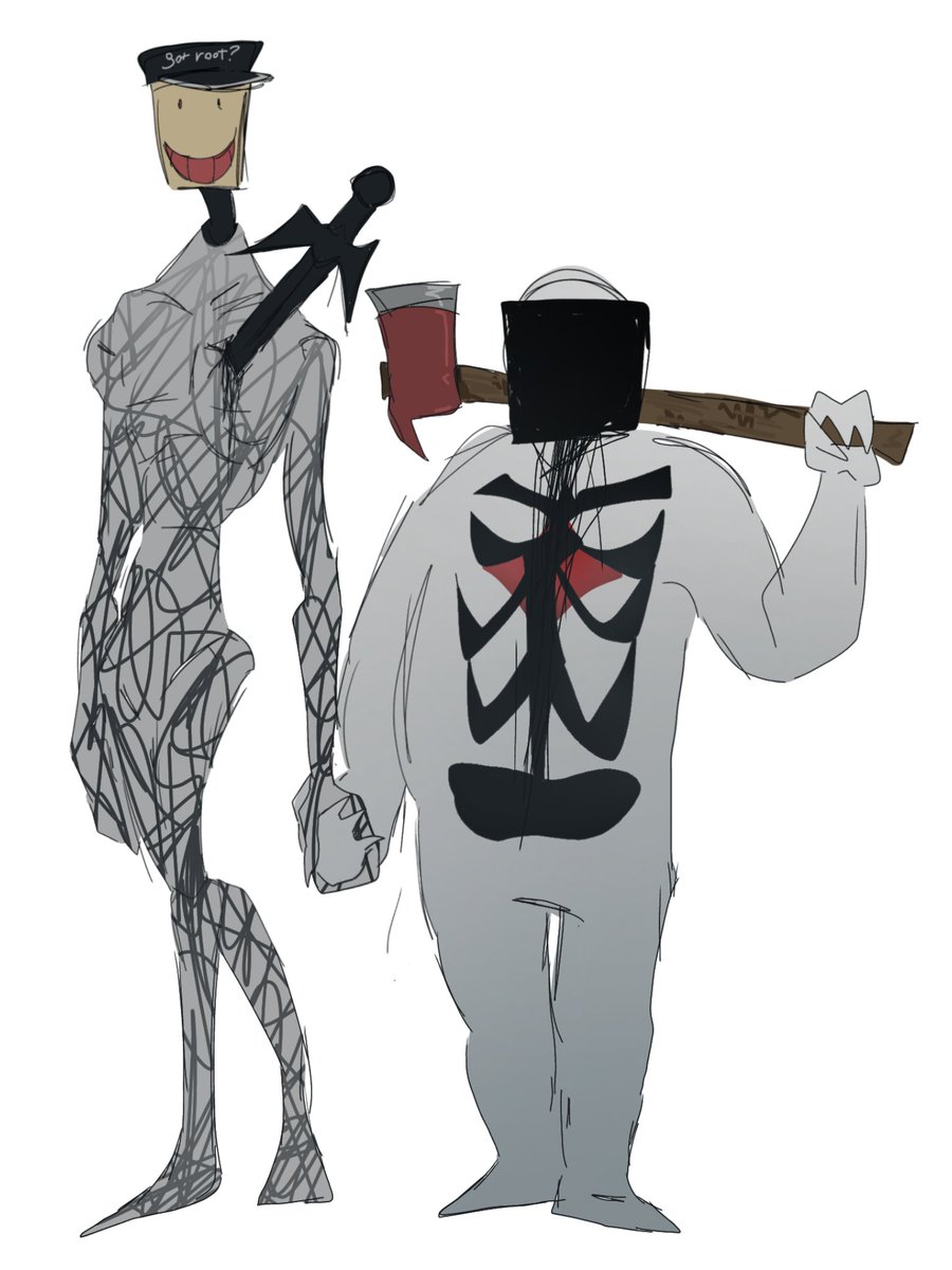 Alguien_xd_em's tweet image. My stupids babies 
#ocsart #originalcharacters #art #idk