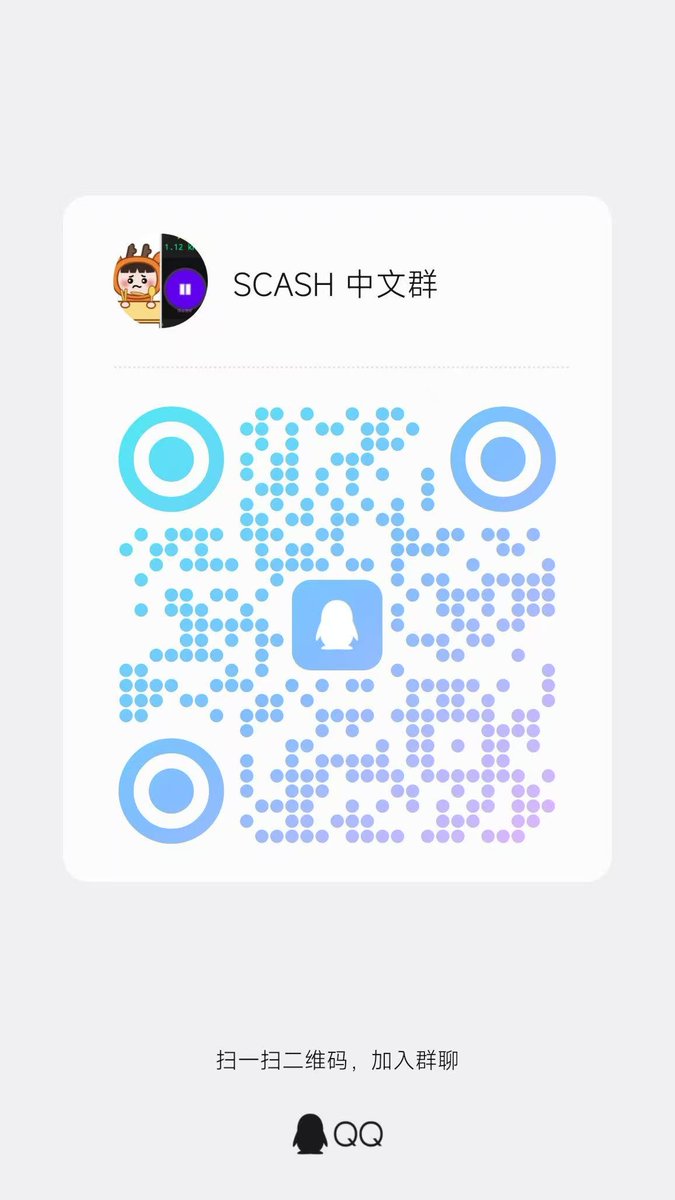 wjf888's tweet photo. SCASH  pow机制
已经开源
总发行量 2100
 中文技术讨论 https://t.co/VbV4AxFSfk
