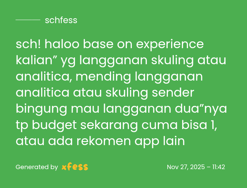 Schoolfess tweet media