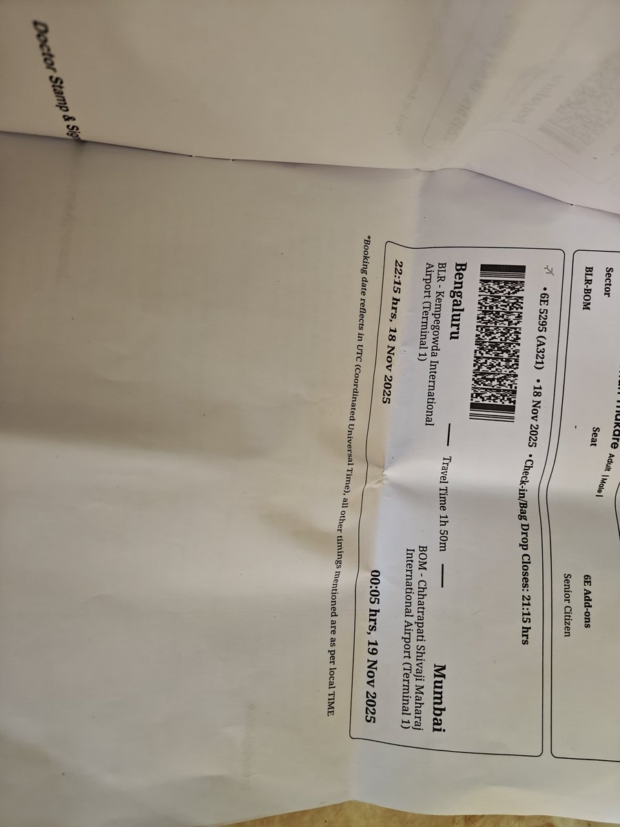 drrahulthakare's tweet photo. @IndiGo6E @AnoopKumarPL @MoCA_GoI  Yes . I am also facing similar problems with Indigo. They don't even bother to give resolution of bag damage by them. Very pathetic experience https://t.co/K6LPflfXLI