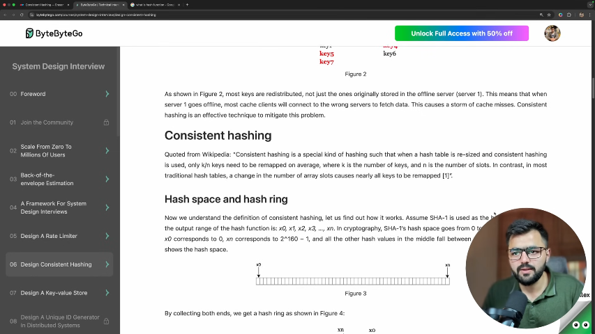 Abhinavt456's tweet image. #SystemDesign — Consistent Hashing ⚙️

Days 39–42:

-Studied Consistent Hashing
-Understood how it helps in load distribution
-Learnt why it’s used in sharding &amp;amp; scalable distributed systems

@piyushgarg_dev 
#DistributedSystems #100DaysOfCode #LearnInPublic #Tech #CodingJourney