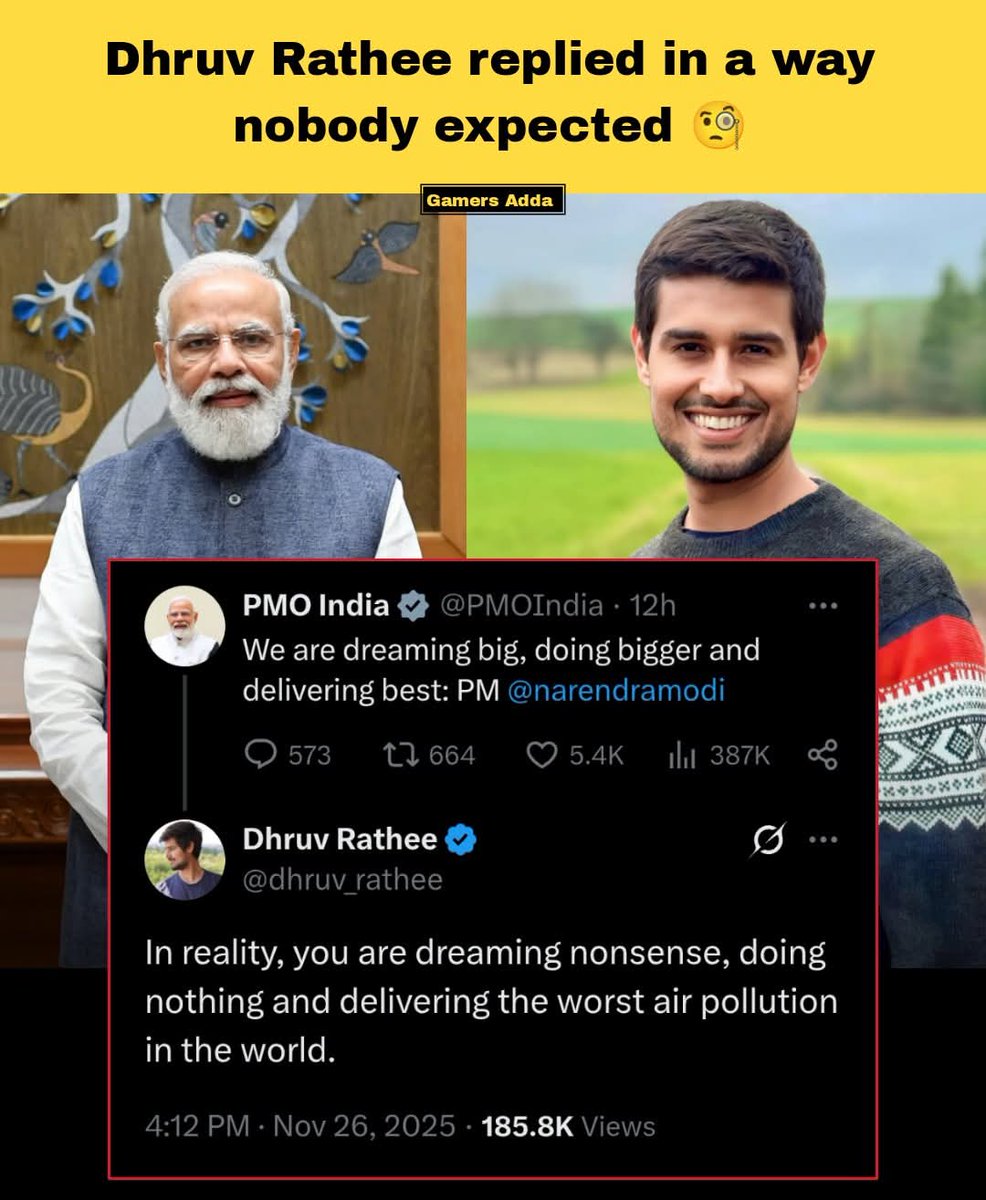 RavinderKapur2's tweet image. Epic roasting from Dhruv Rathi !