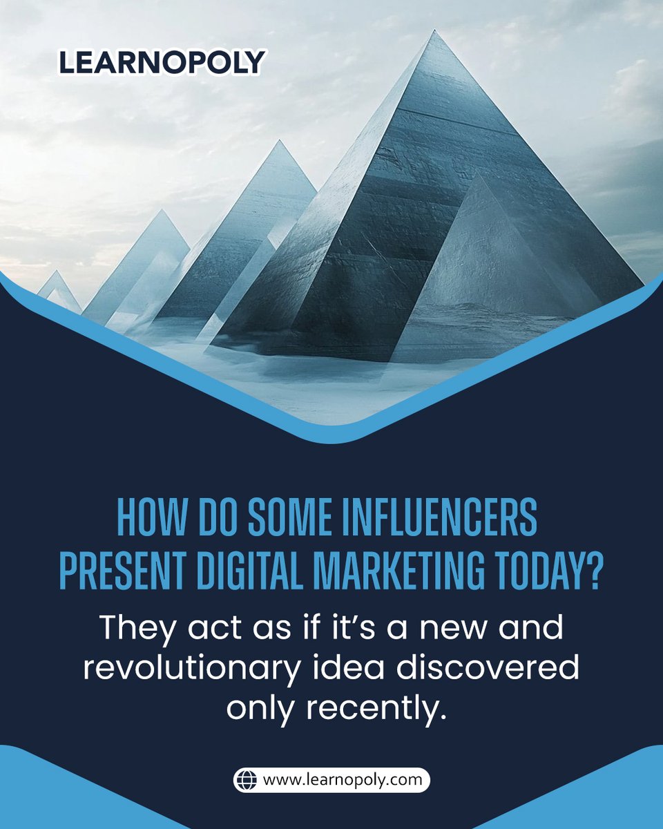 Learnopoly_'s tweet image. At Learnopoly, we break through the hype and teach digital marketing the right way—clear, practical, and built for real-world success.

👉 Explore more at learnopoly.com

#DigitalMarketing #MarketingTruths #Learnopoly #MarketingEducation #NoMoreHype #GrowYourSkills