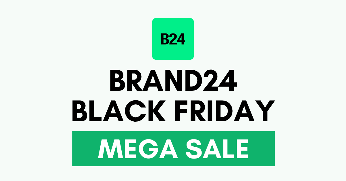 Brand24 Black Friday just went live

14-day free trial plus 3 months free on annual billing.  

Track mentions across Twitter, Reddit, TikTok, news blogs, and every central platform in real time.  

If you care about brand reputation, this is the deal.
successpixel.com/go/brand24