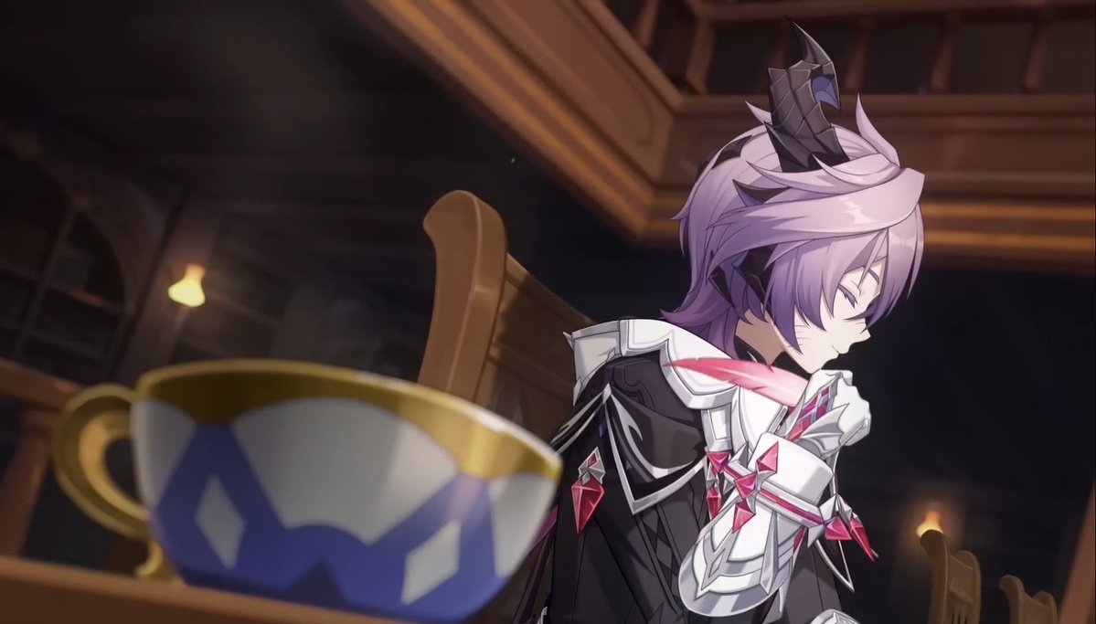 daily_durin's tweet image. oh he... he is using his dead mother&apos;s pen to write her letters