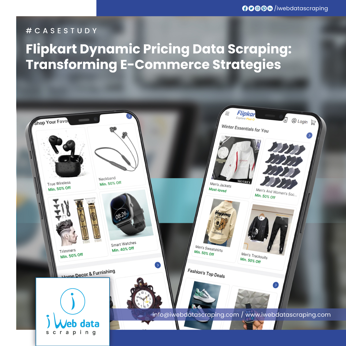 iwebdatascrape's tweet image. #FlipkartDynamicPricingDataScraping delivers real-time product and competitor insights, and strategic business decisions.

ReadMore&amp;gt;&amp;gt;iwebdatascraping.com/flipkart-dynam…

#FlipkartDataScraping #DynamicPricing #EcommerceAnalytics #PricingIntelligence