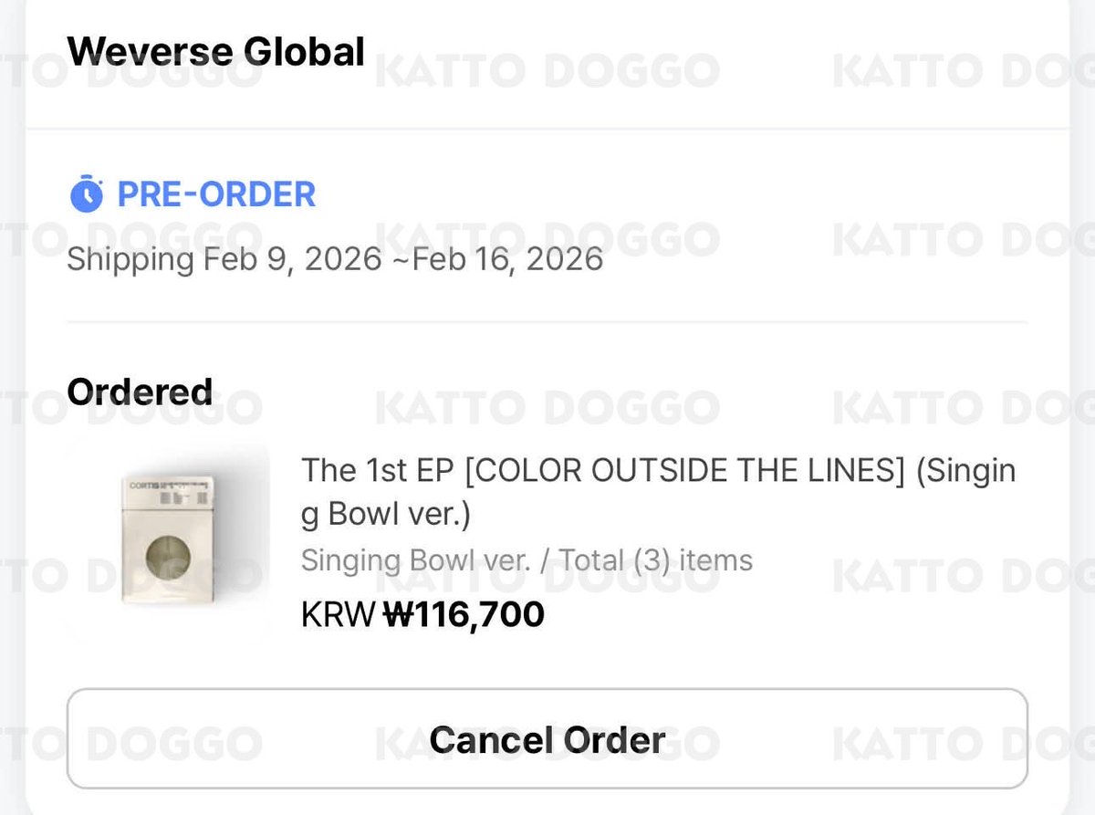 doggo_katto's tweet photo. Cortis Bowl ver 
6.0/set (+0.3 shipping each)
3 set -> change shipping address

코르티스 양도
DM pls https://t.co/qrpFsGhgPN