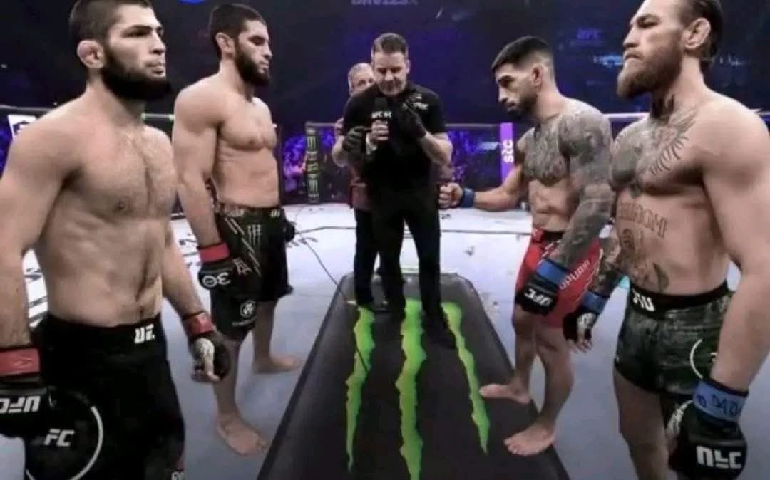 KnockoutOdds's tweet image. Which team is winning this 2v2 fight??