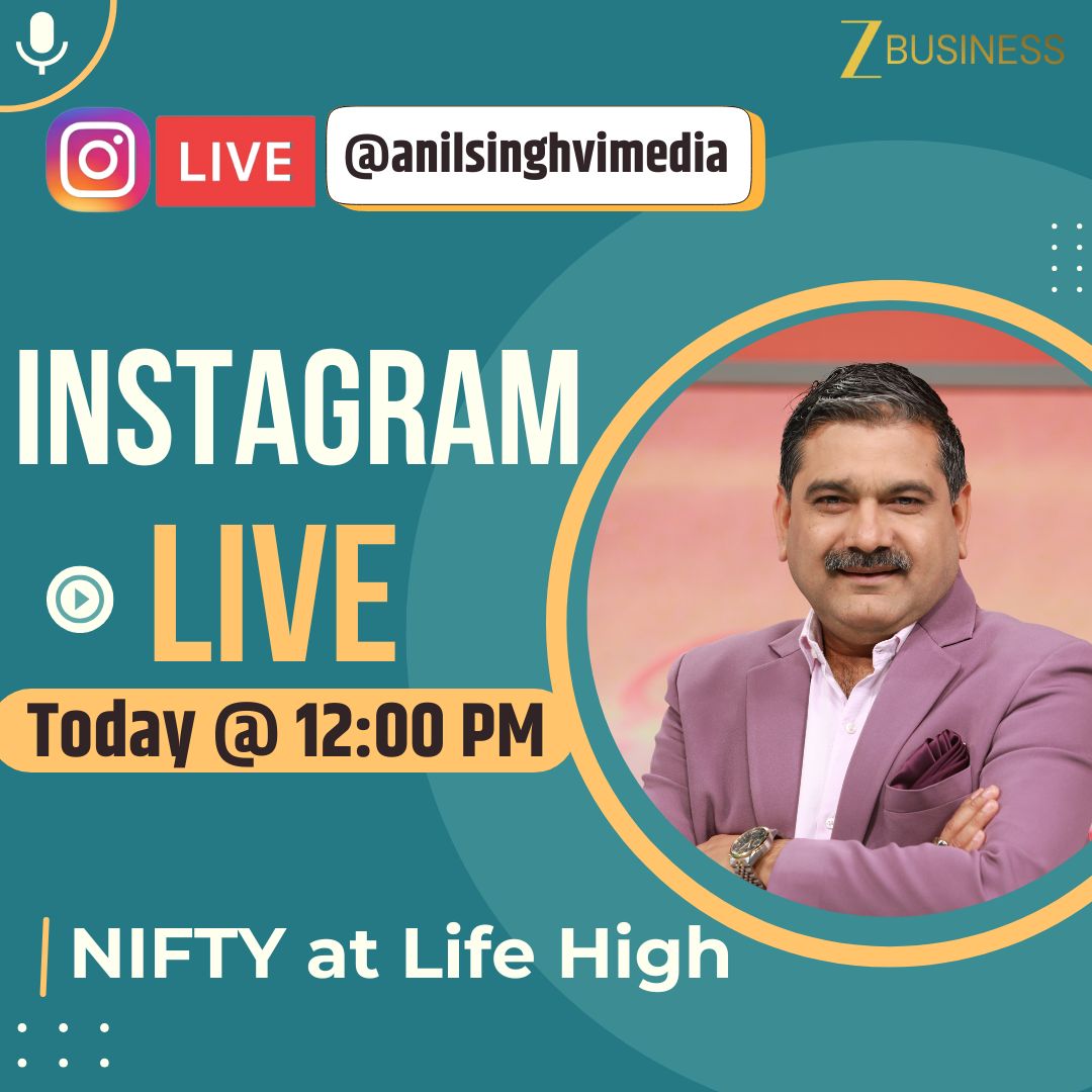 AnilSinghvi_'s tweet image. Life High पर बाजार

क्या हैं अगले बड़े टार्गेट ?

कौन-से शेयर चमके और कौन-से लुढ़के ?

आपने क्या-क्या खरीदा?

आइए करें दिल से दिल की बात... पूछिए अपने सवाल...

🚀Let's catch up today on Instagram Live at 12:00 PM

#InstagramLIVE #AnilSinghvi #ZeeBusiness #StockMarket @ZeeBusiness
