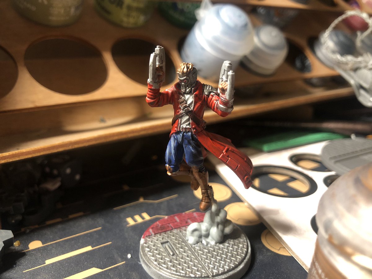 Doctor_Church's tweet image. More MCP stuff. Bought the Guardians pack and decided to get started with Star Lord. #ProtocolPainting #MCP
