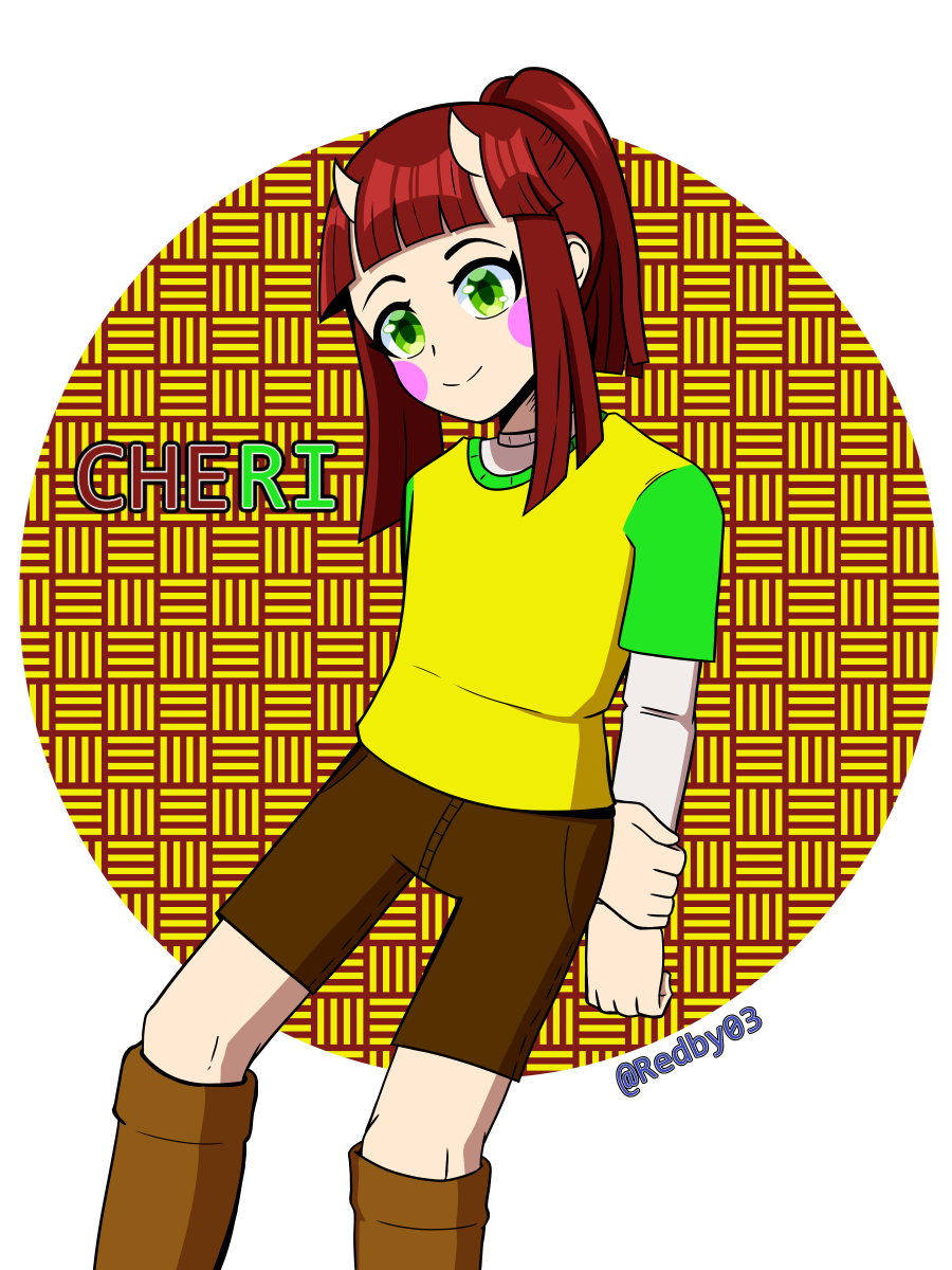 Redby03's tweet photo. Al fin despues de dias de avance de la dinámica, tengo el primer terminado que es de @2000_ferch63654 , espero que le guste el resultado y vendra de los demas, gracias ♥ (1/?) #art #opencommission #oc #RedVT_art #dinamica https://t.co/ME1N1spqMc