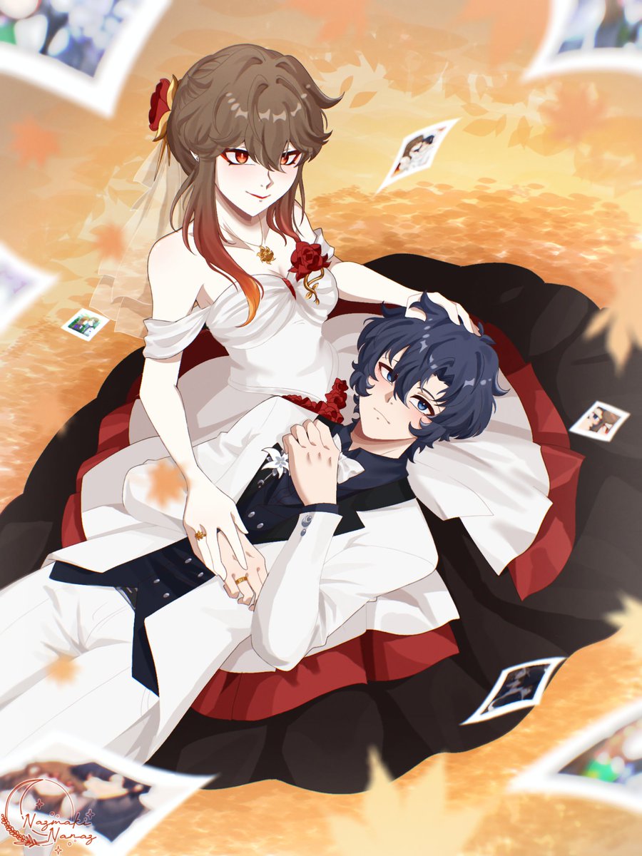 Nazmapine's tweet image. [ OC; #nanazmaocs , #TheBlackwoods_NazOC , 🔥🌙 ]

[11.27]

————

“Ahh~ what a wonderful day today is, isn’t it, my love?
The day we’ve been waiting for has finally arrived.

You know… when I was little, I used to wonder who I would marry, and what I’d look like wearing one of…