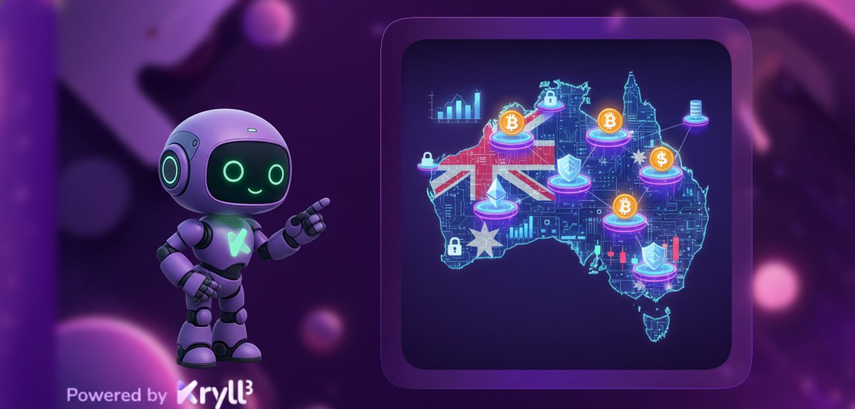 kryll_ai's tweet image. BREAKING: 🇦🇺 Australia introduces new law to regulate crypto platforms. Exchanges &amp;amp; custody providers will need licenses. #CryptoRegulation #Australia #ASIC