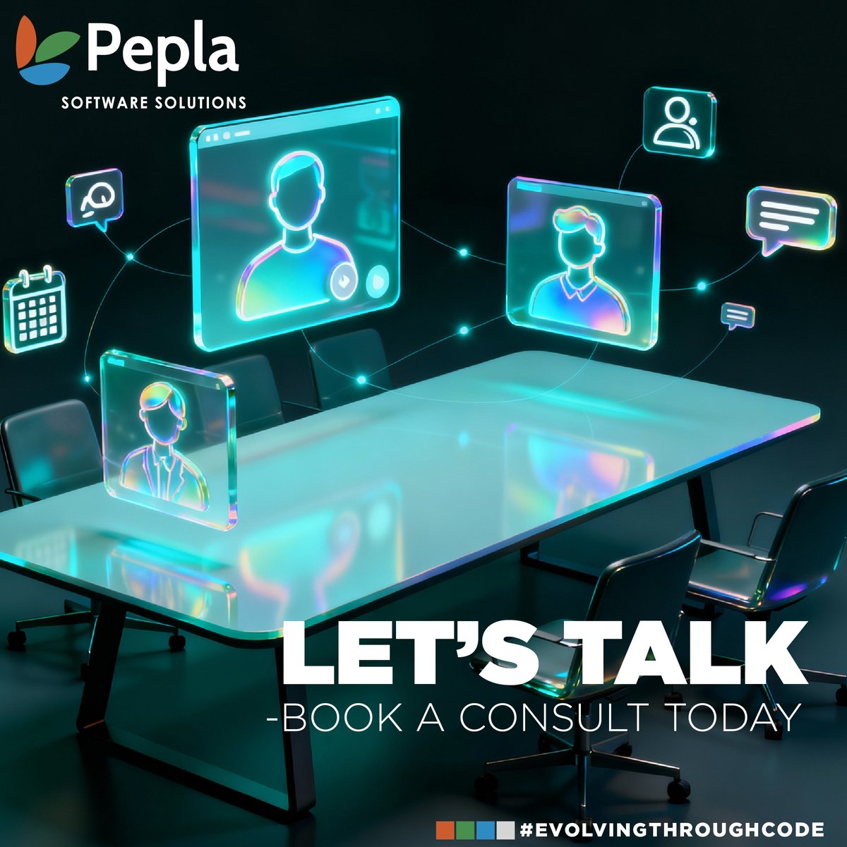 PeplaInfo's tweet image. Our experts are here to help you turn challenges into opportunities. 

Let’s map out what’s possible for your business.
Schedule a consultation with our team today.

#DigitalStrategy
#PeplaSoftwareSolutions
