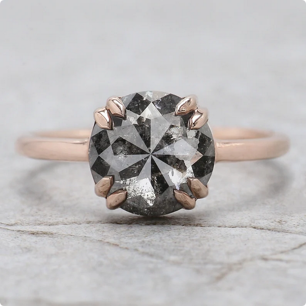 FDJewels's tweet image. Round Rose Cut Salt And Pepper Diamond Ring 2.32 Ct 8.54 MM Round Diamond Ring 14K Rose Gold Silver Engagement Ring Gift For Her QL2435

ETSY : etsy.com/in-en/listing/…

#SaltAndPepperDiamond #RoundRoseCut #RoundDiamondRing #RoseCutDiamond #14KRoseGold #SilverEngagementRing
