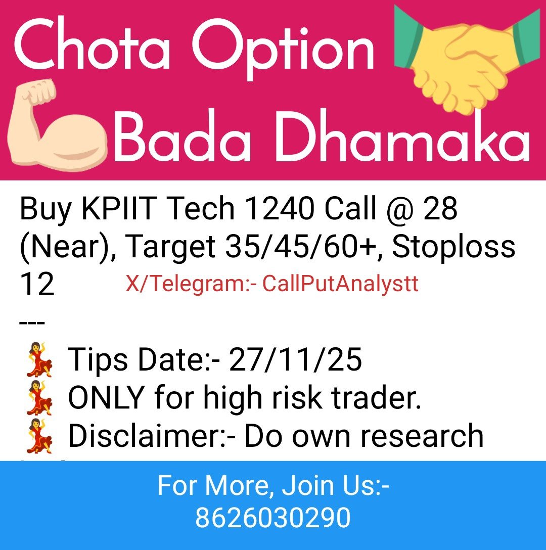 callputanalystt's tweet image. 👌👌👌

#KPITTech #Wirpo #Infosys