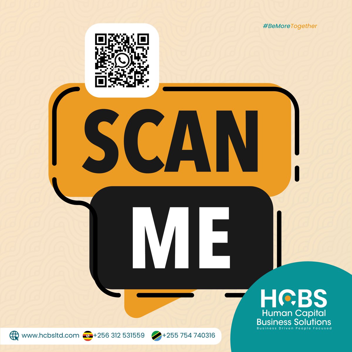 hcbsltd's tweet image. Don’t be shy, give it a try. Your next job might just be one scan away! 📲😉