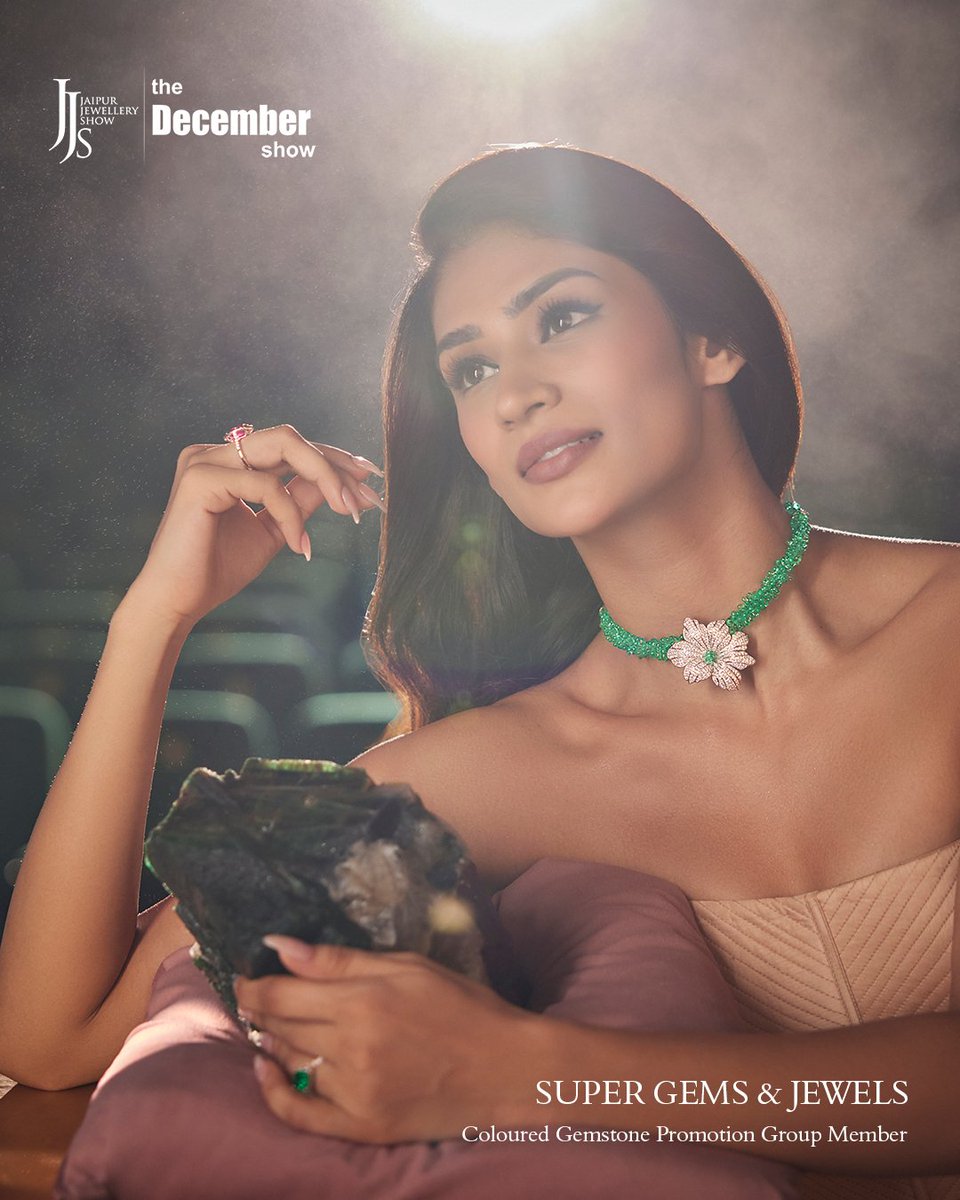 JJSjaipur's tweet image. From 1995 to today, Super Gems &amp;amp; Jewels has stayed true to one promise: exceptional, responsibly sourced gemstones. Their expertise in emeralds and rare stones continues to inspire jewellers worldwide — and now, they bring that same mastery to their own jewellery creation.