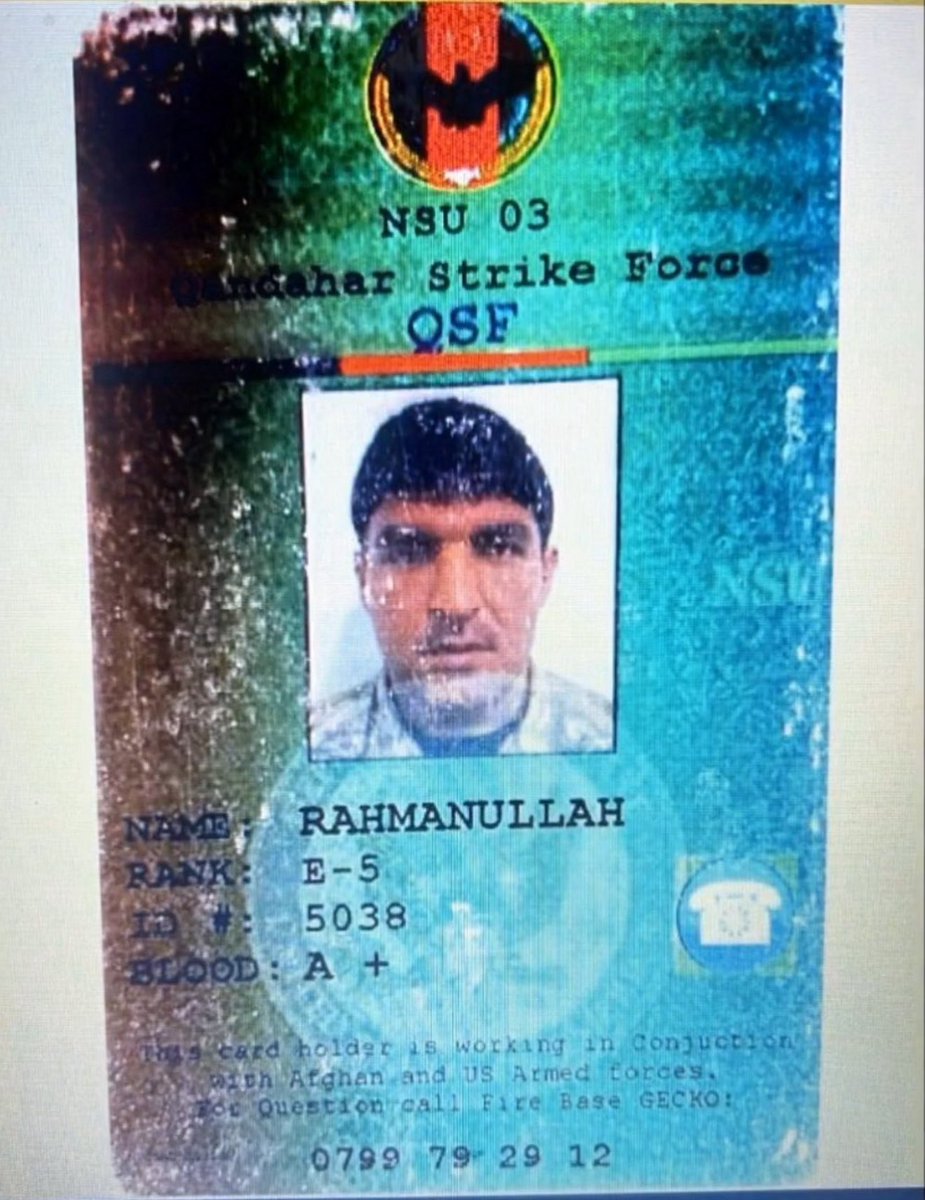 ShaykhSulaiman's tweet image. BREAKING: RAHMANULLAH LAKANWAL, THE AFGHAN WASHINGTON D.C. NATIONAL GUARD SHOOTER WORKED WITH THE CIA

He was in the partner force in Kandahar, Afghanistan

Every. Single. Time

TOLD YOU IT WAS A FALSE FLAG