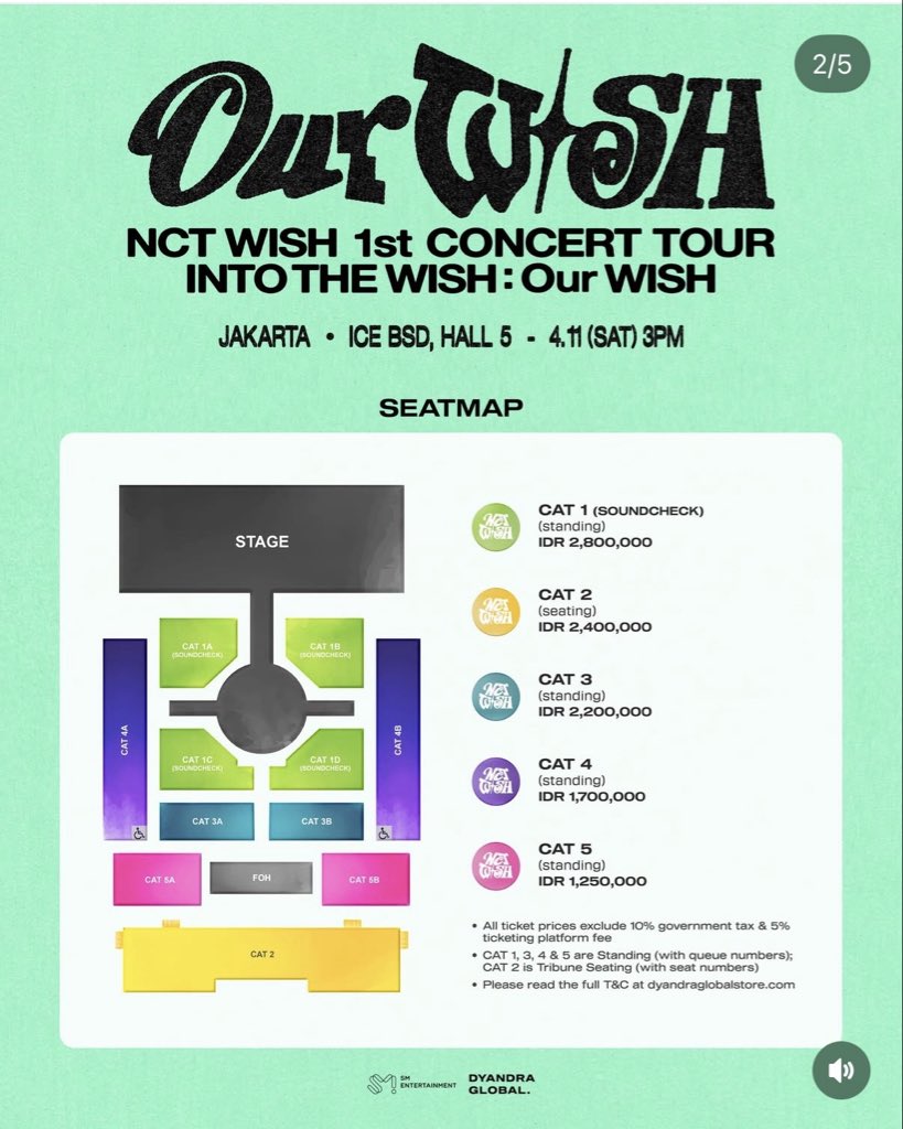 OPEN JASTIP 
[Ticketing Service] 
OUR WISH; NCT WISH in Jakarta

✨Trusted (testi ada di pin ya)
✨Fee nya sangat wajar

Dm for more yesh 🔥

#jastipkonser #nct #nctwish #nctwishinjakarta #WORLDTOUR #ourwish