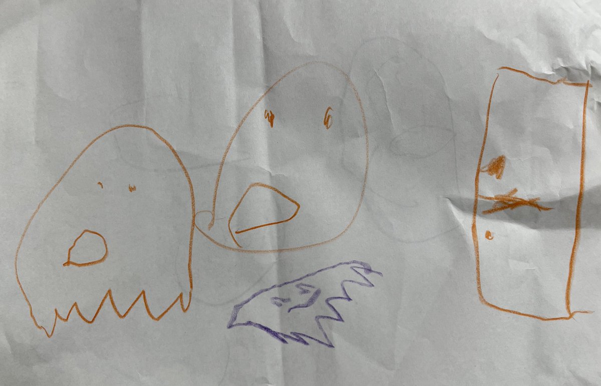 「おばけ」

私が描けるようになるまで息子に描いてもらおう