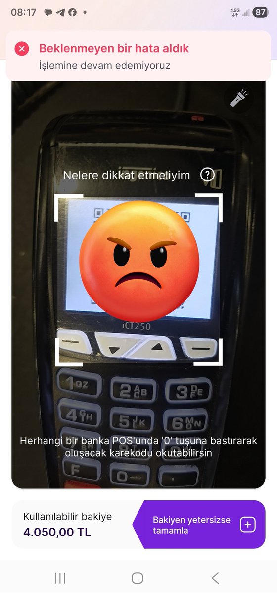 224_abg's tweet photo. #hepsipay vasat bankacılık uygulama kaldırıp yükledm ama yine aynı sorun sürekli aynı hatalar ne zaman bu işi öğreneceksiniz mahallede ki sunucu ile mi çalışıyorsunuz bu nasıl bankacılık 😡🤬😠😡🤬😠😡🤬

@HBAysenur
@hepsiburada
#hepsiburada
@SikayetvarCom
@sikayetRTm

‼️‼️‼️⁉️ https://t.co/G3K71ZnZDR