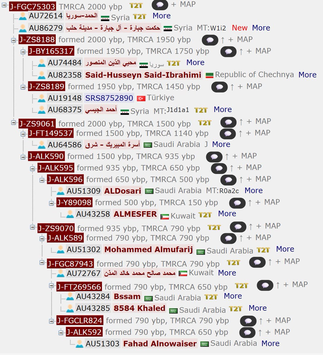 Y-DNA Sequencing in Syria 🧬🇸🇾 tweet media