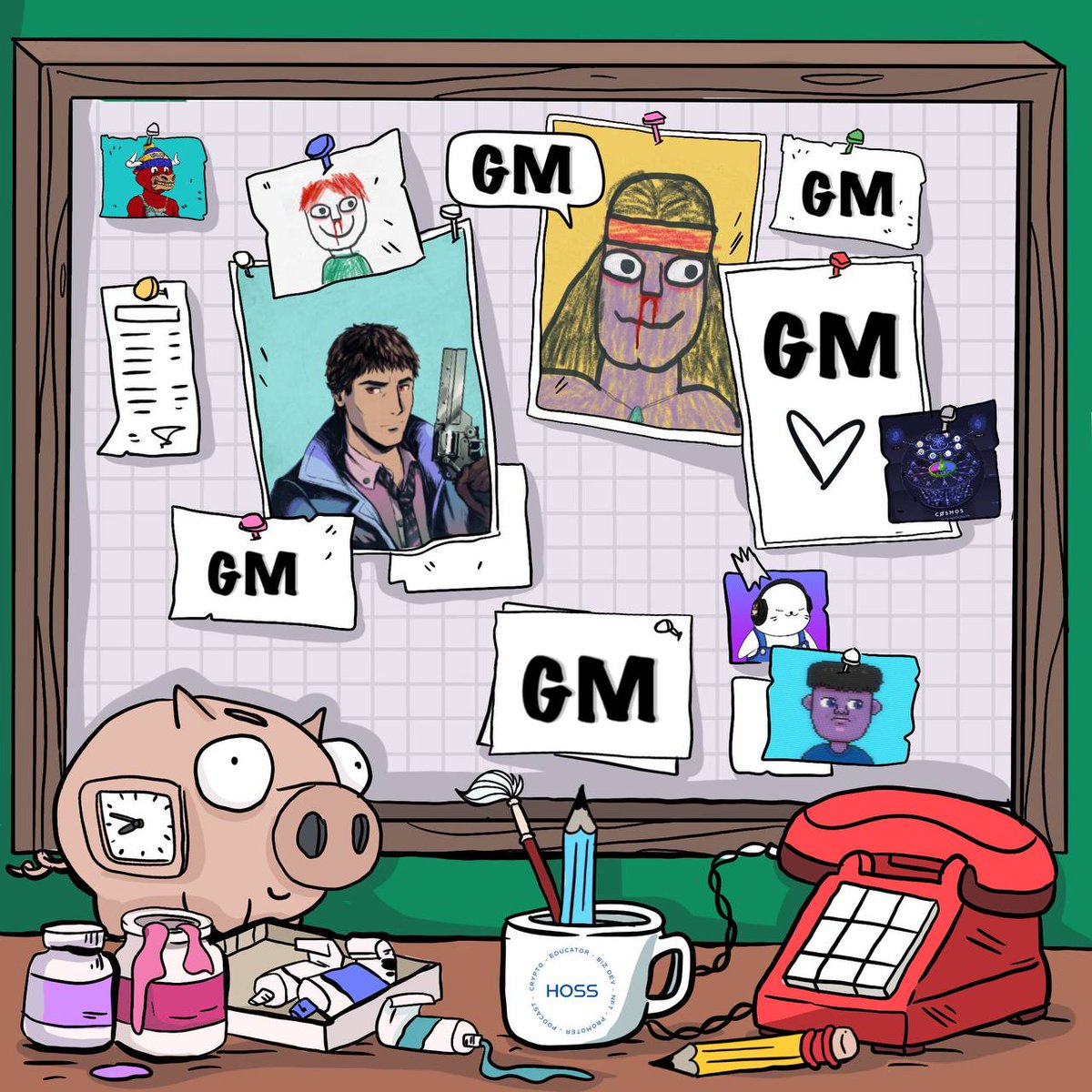 HOSS_ibc's tweet image. gm gm to those who still believe ⛅️

Have a great Thursday + Thanksgiving, hope you smile a lot today!