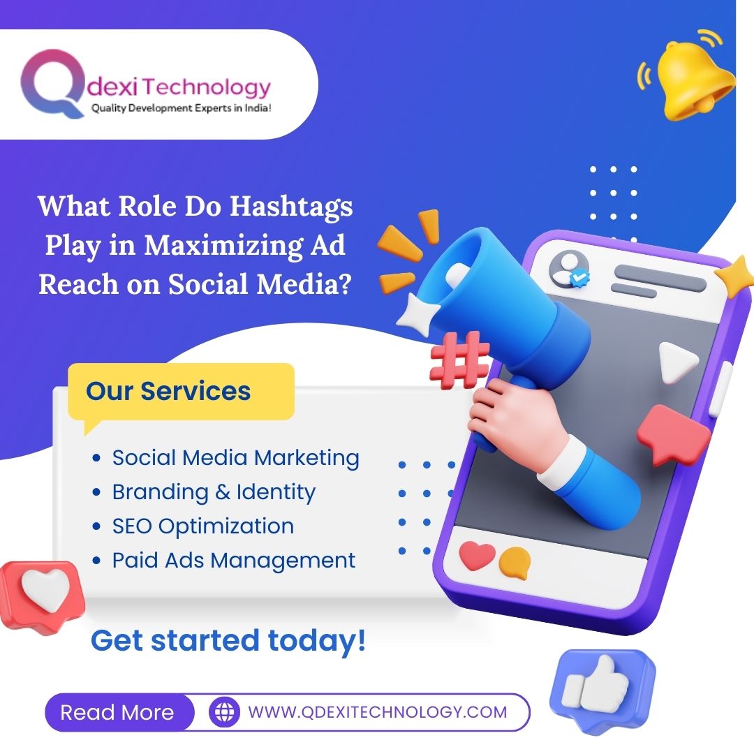 QdexiTechnology's tweet image. Boost ad reach and engagement on social media using strategic hashtags crafted by Qdexi Technology.

Read More: qdexitechnology.com/blog/what-role…

#HashtagMarketing #SocialMediaAds #MaximizeReach #DigitalMarketingStrategy #EngagementBoost #ContentMarketingTips #QdexiTechnology