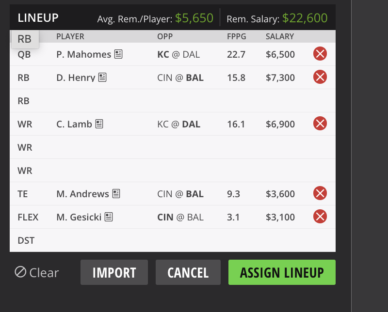 TravisMangone's tweet photo. The best Thanksgiving DFS slate that we have had in a while. Let's talk about strategy in your tournaments

Everyone's building their DFS lineups like this...

You should build your NFL Teams like this...

🧵⬇️⬇️ https://t.co/KbyswTkbik