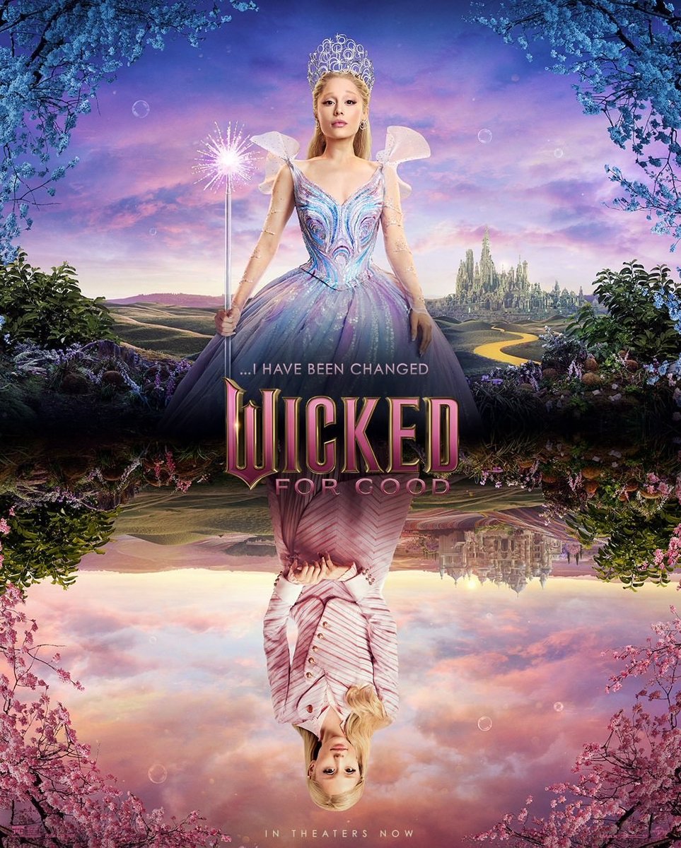 I don't know what my thing is, with this kind of posters... But, I loved it 💛💚💖! 

#Fyero #JonathanBailey #Elphaba #CynthiaErivo #Glinda #ArianaGrande 

#Wicked #WickedForGood  #WickedMovie