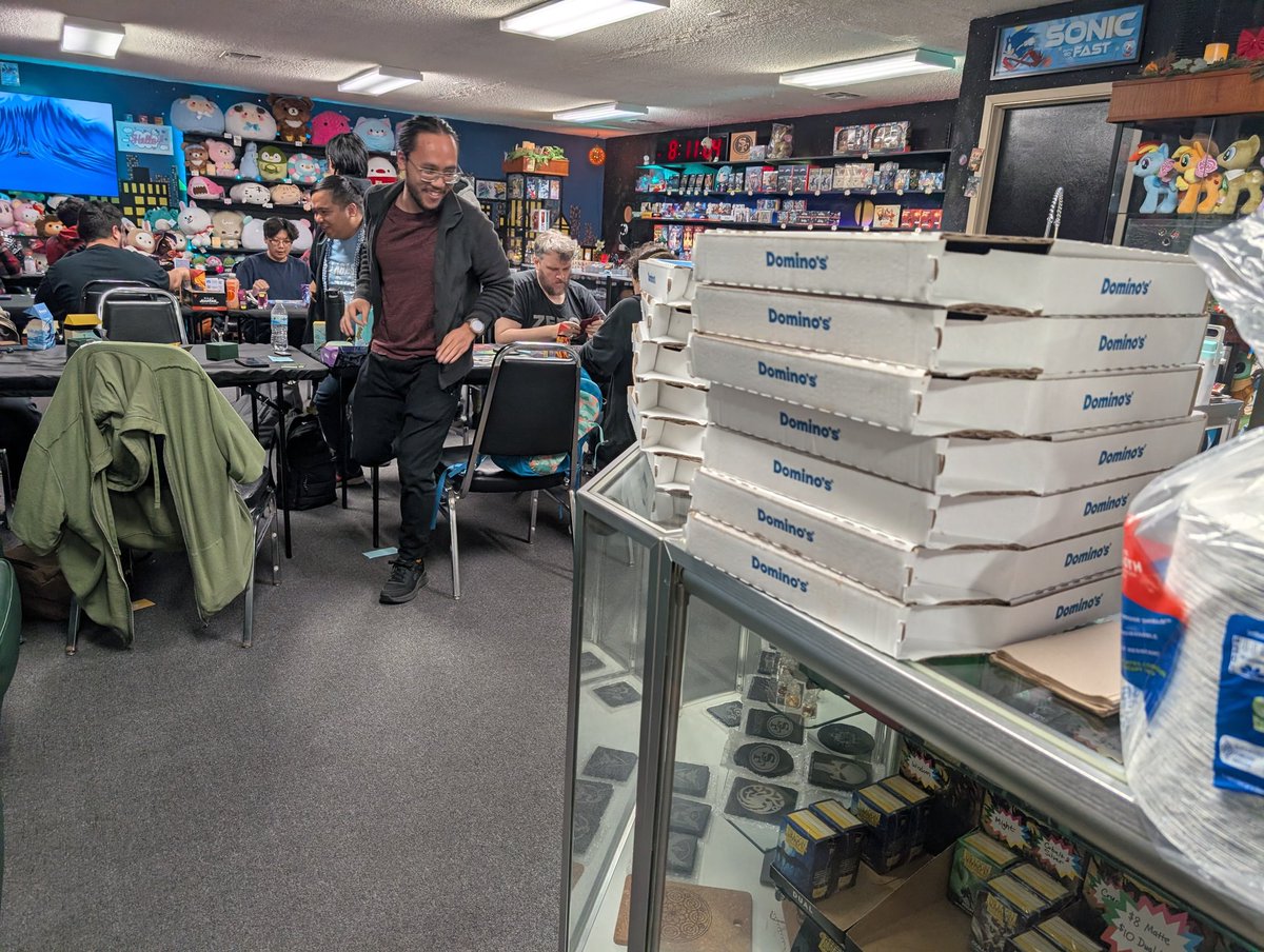 PopUniShop's tweet photo. Thanks so much for a fantastic Avatar Prerelease night! It was super fun &amp; we were thrilled to see some new faces at the event! 😃

Thanks again for making Popular Universe really pop! Happy Thanksgiving, everyone! 🥳💖

#avatar #thelastairbender #mtg #popuni #popularuniverse https://t.co/hObJbJNAx0