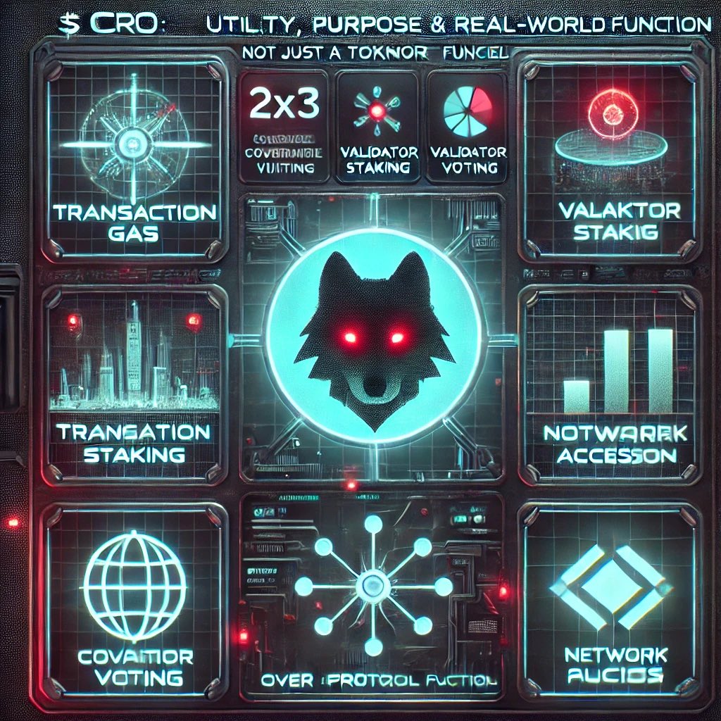 TrayMetaX's tweet image. $CRO isn’t just a token.

It’s gas for the network.
Stake for validators.
Voting power for governance.
Access for DeFi.
A bridge between CeFi and on-chain infrastructure.

Not hype.
Not speculation.
Utility.

🔥🐺 #Cronos #CRO #DeFi #WolfPack