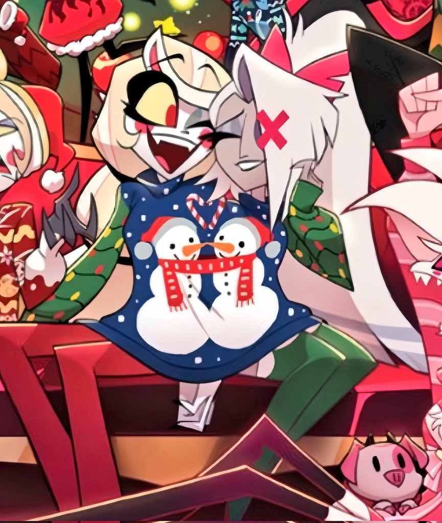 jukoi01's tweet image. Matching lovely Christmas aww couple sweater really enjoyed&quot; 🤲❤