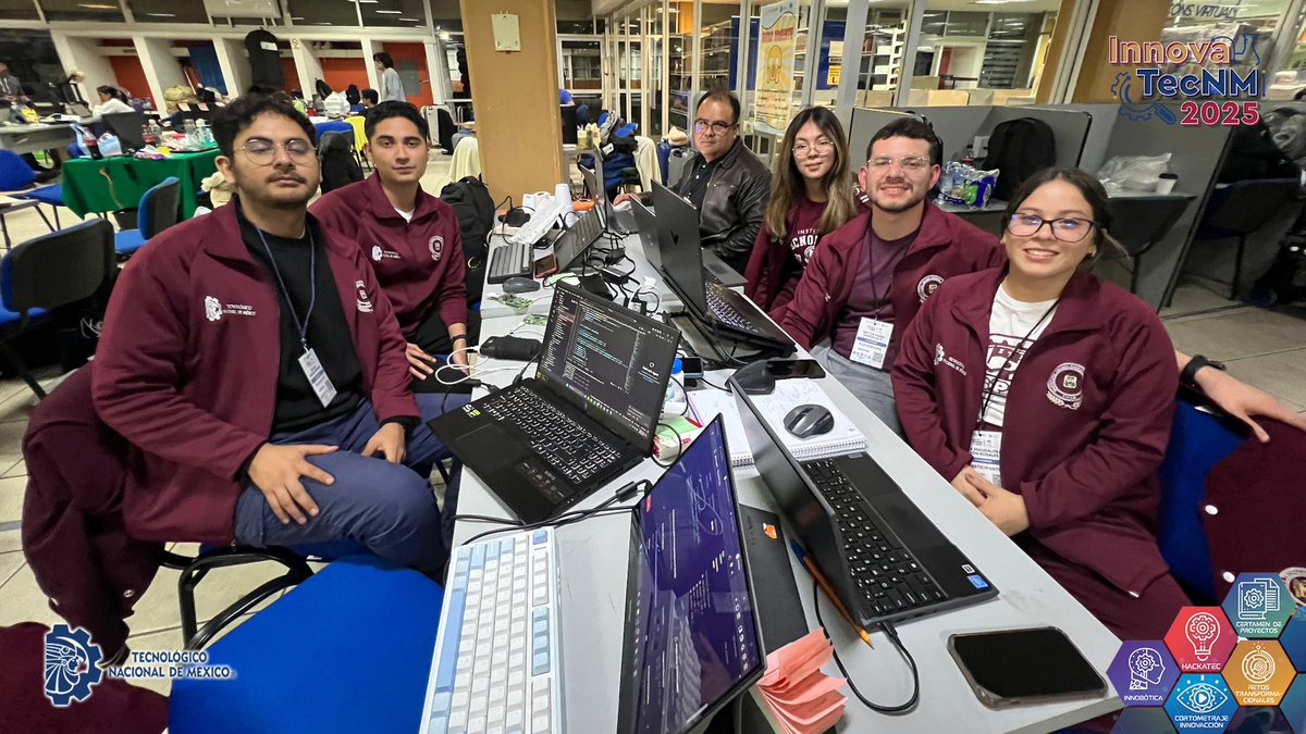 TecNM_MX's tweet image. En este maratón de creatividad y tecnología, la colaboración, el pensamiento estratégico y el uso de herramientas de vanguardia son clave para construir propuestas que respondan a las necesidades actuales del sector productivo y social.

#TodosSomosTecNM
#SomosTecNM
