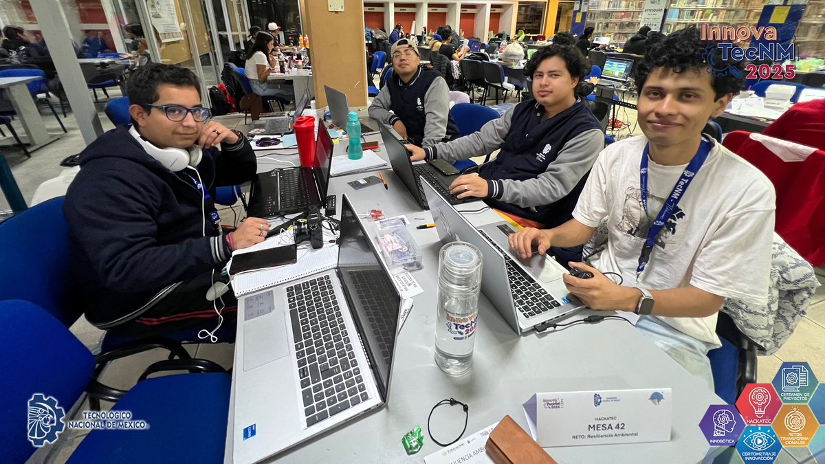 TecNM_MX's tweet image. En este maratón de creatividad y tecnología, la colaboración, el pensamiento estratégico y el uso de herramientas de vanguardia son clave para construir propuestas que respondan a las necesidades actuales del sector productivo y social.

#TodosSomosTecNM
#SomosTecNM