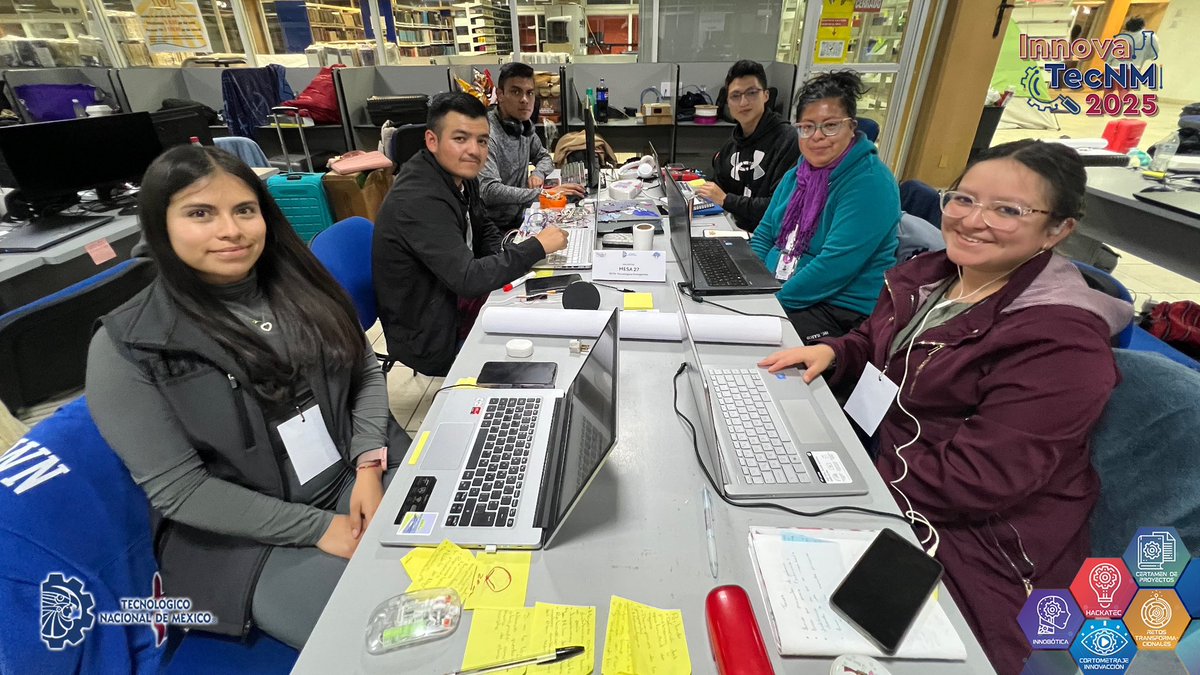 TecNM_MX's tweet image. En este maratón de creatividad y tecnología, la colaboración, el pensamiento estratégico y el uso de herramientas de vanguardia son clave para construir propuestas que respondan a las necesidades actuales del sector productivo y social.

#TodosSomosTecNM
#SomosTecNM
