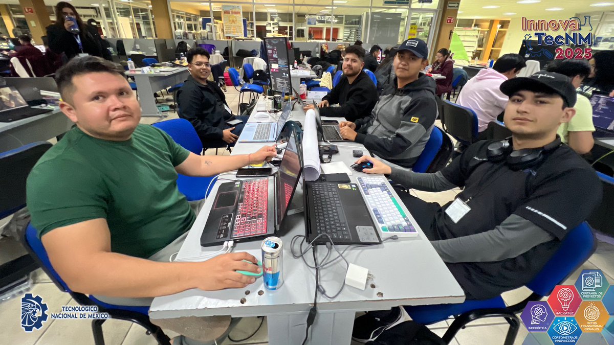 TecNM_MX's tweet image. En este maratón de creatividad y tecnología, la colaboración, el pensamiento estratégico y el uso de herramientas de vanguardia son clave para construir propuestas que respondan a las necesidades actuales del sector productivo y social.

#TodosSomosTecNM
#SomosTecNM