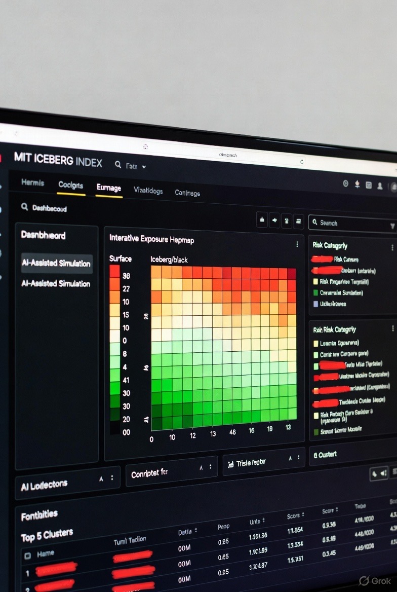 AIWonder94's tweet image. Thread: Simulate AI Workforce Impact w/ MIT&apos;s Iceberg Index—Step 1: Map your job to AI exposure. Devs, follow for full guide! 1/4 📊 #AIJobs #MITAI @Aiwonder94