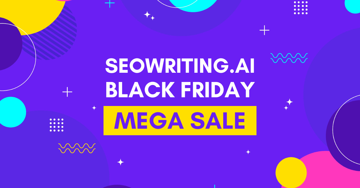 Writers &amp; marketers, listen up! ✍️

SEOWriting.ai Black Friday 2025

35% off annual plans, AI-powered SEO articles, 48 languages, auto-post to WordPress, plus AI images &amp; GPT-4 access.

Perfect for bloggers, SEO pros, and content creators. 

👉successpixel.com/go/seowriting-…