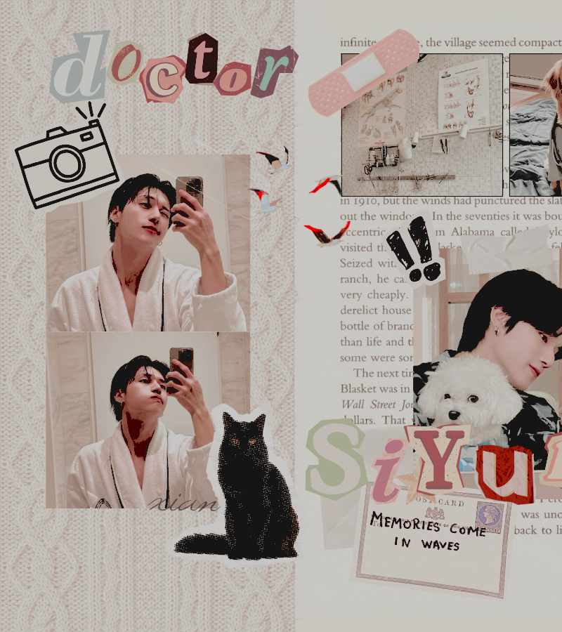 hauntcrow's tweet image. ᅠ
    ⊹   ׅ  🦭   DR.  JA͟N͟G  SI͟Y͟U͟N.    ֹ   𔓕
    veterinarian,  specialises  in
    rare  and  exotic  animals.  🐾
    ₊ ˚ ⊹ ꒷ ᗢ  ⦂  heart  of  gold. 
ᅠ