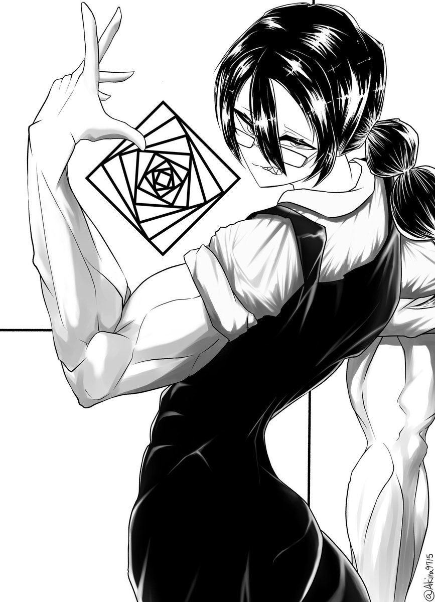 Akira9715's tweet photo. #bobumono 
Monochromatic muscle https://t.co/bpn1opabu6