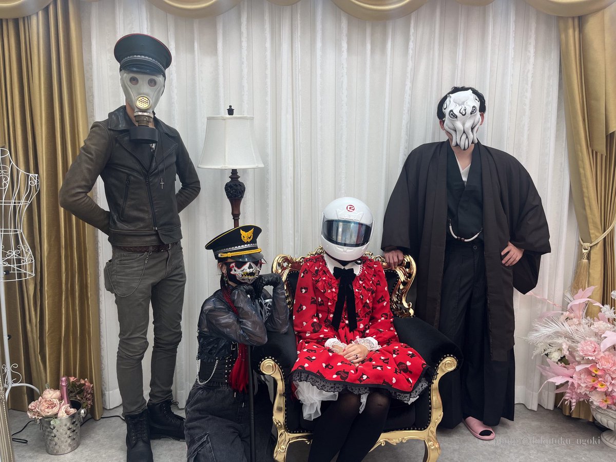 UNVAIL-仮面好きが集まるマスカレードパーティ- tweet media