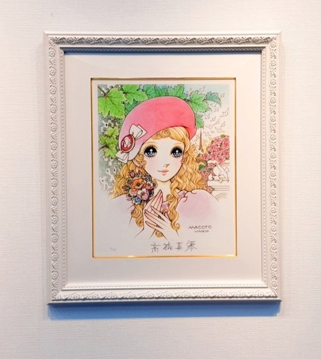 本日は、画集の表紙絵に使われた作品をご紹介しております！続きまして