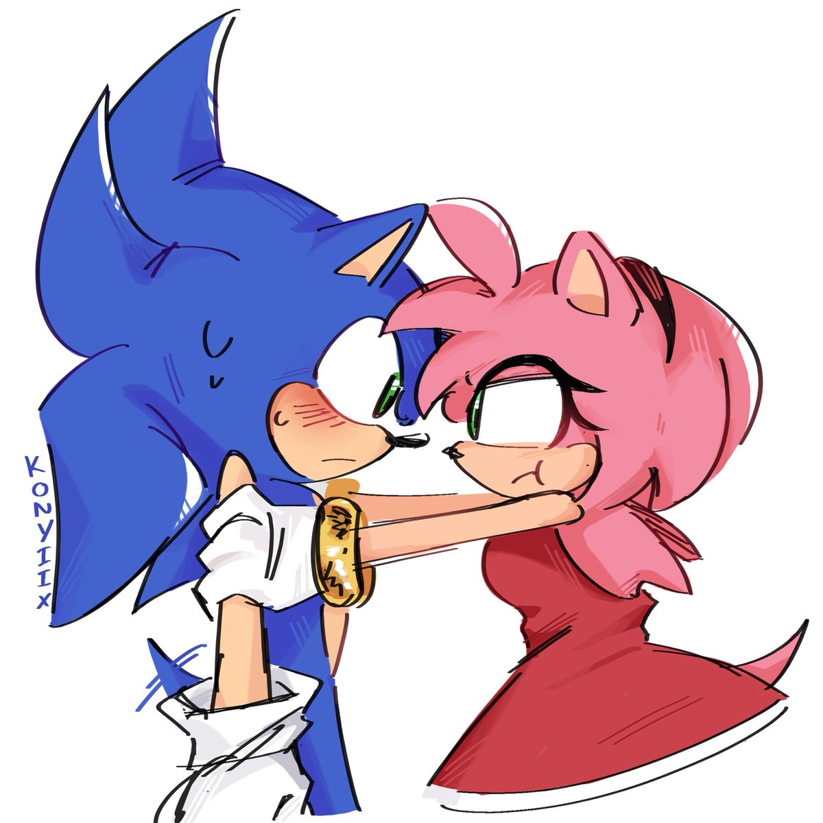 Konyiix's tweet photo. Look at me 💢

#sonamy https://t.co/2NLsiMWbIV