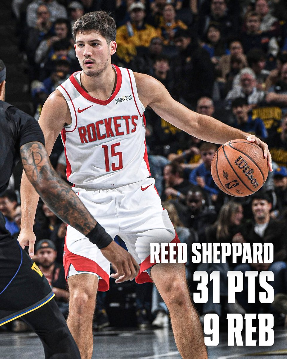 REED SHEPPARD SCORES CAREER-HIGH AGAINST WARRIORS 🤯