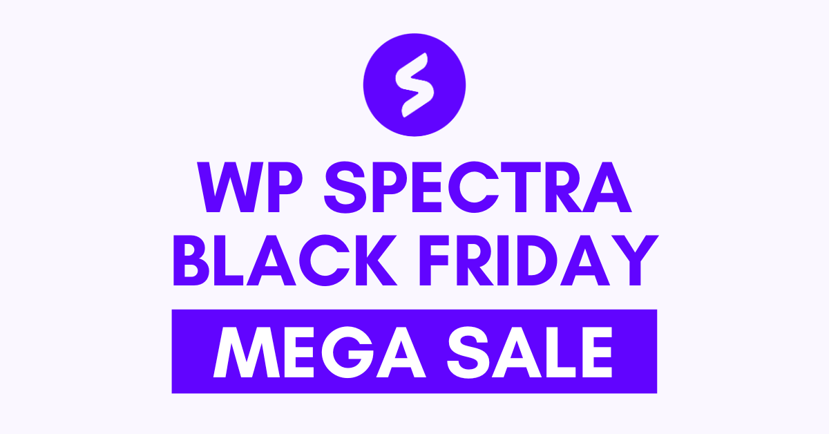 Build stunning WordPress websites with ease. 

WP Spectra Pro integrates smart blocks, templates, wireframes &amp; more. 

This Black Friday, get 50% off premium plans and level up your site-building game!

👉successpixel.com/go/wp-spectra-…