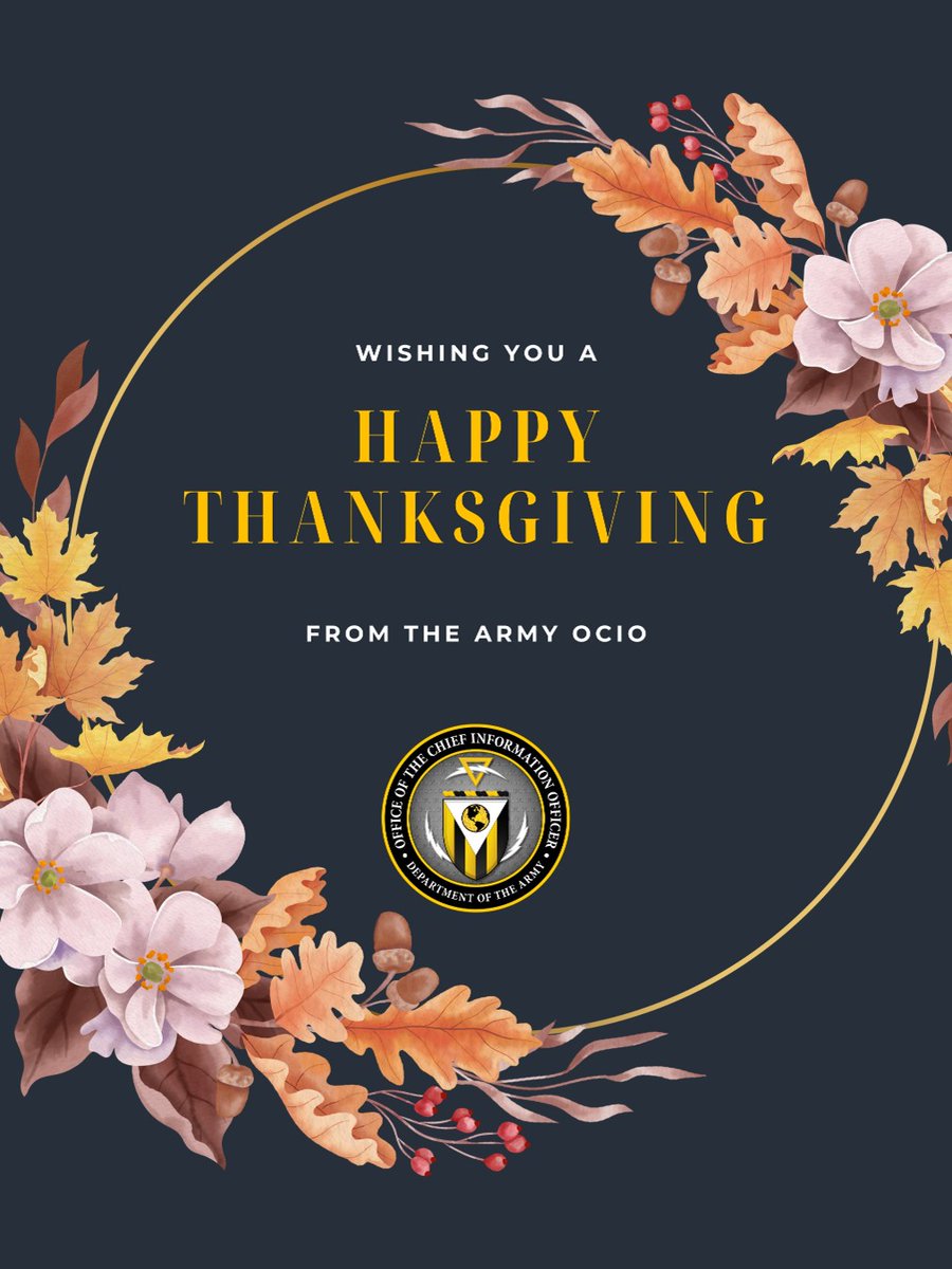 Army Chief Information Officer tweet media