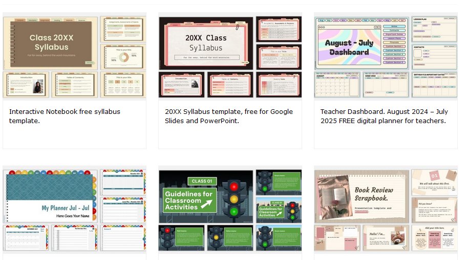 شغلي الشاغل
التسهيل على المعلمين

هذه قوالب تلعيب من منصات مختلفة
فقط عدل عليها بما يناسب درسك

1)جنللي
app.genially.com/teams/6572aece…
2)ـslidesmania
slidesmania.com/free-templates…
3)المعلم الياباني
tekhnologic.wordpress.com/downloads/
4)ـslidesgo
slidesgo.com/education#rs=m…
#تعليم_الاحساء
#وزارة_التعليم