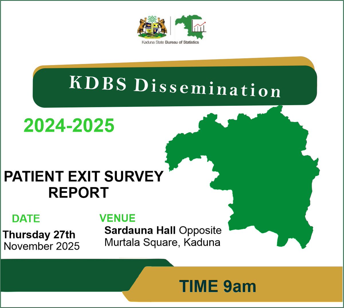 KDBStatisticsNG's tweet photo. Not just reports, this are insights for evidence base decision making; join us as we desseminate.
#Data4kaduna
#DataDriven
#kdbs https://t.co/EwXePLeduW